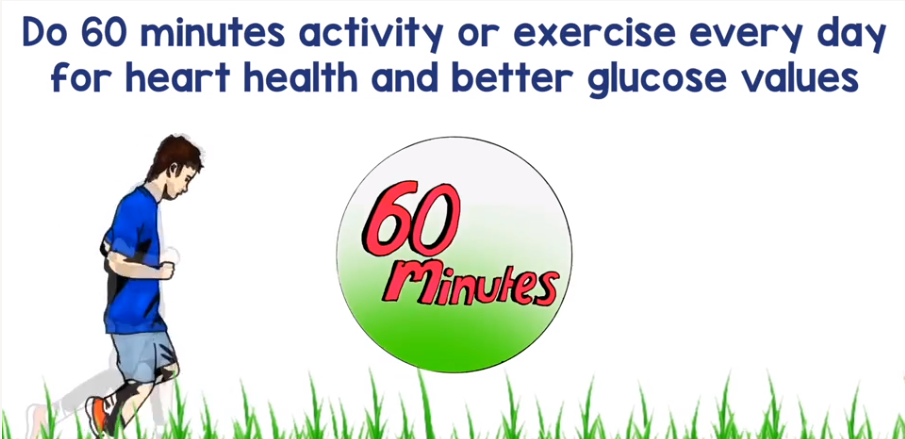 Diabetes Essentials : Do 60 Minutes Activity or Exercise Everyday