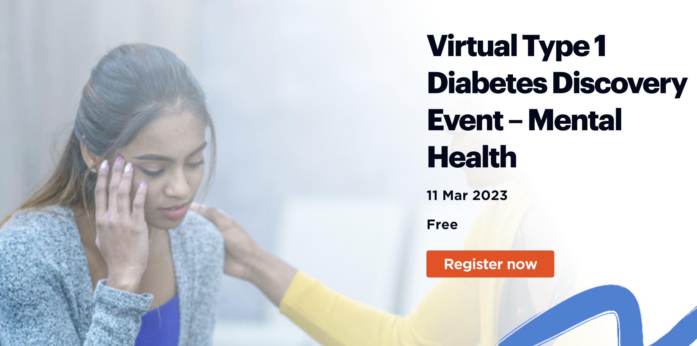 JDRF Virtual Type 1 Diabetes Discovery Event – Mental Health