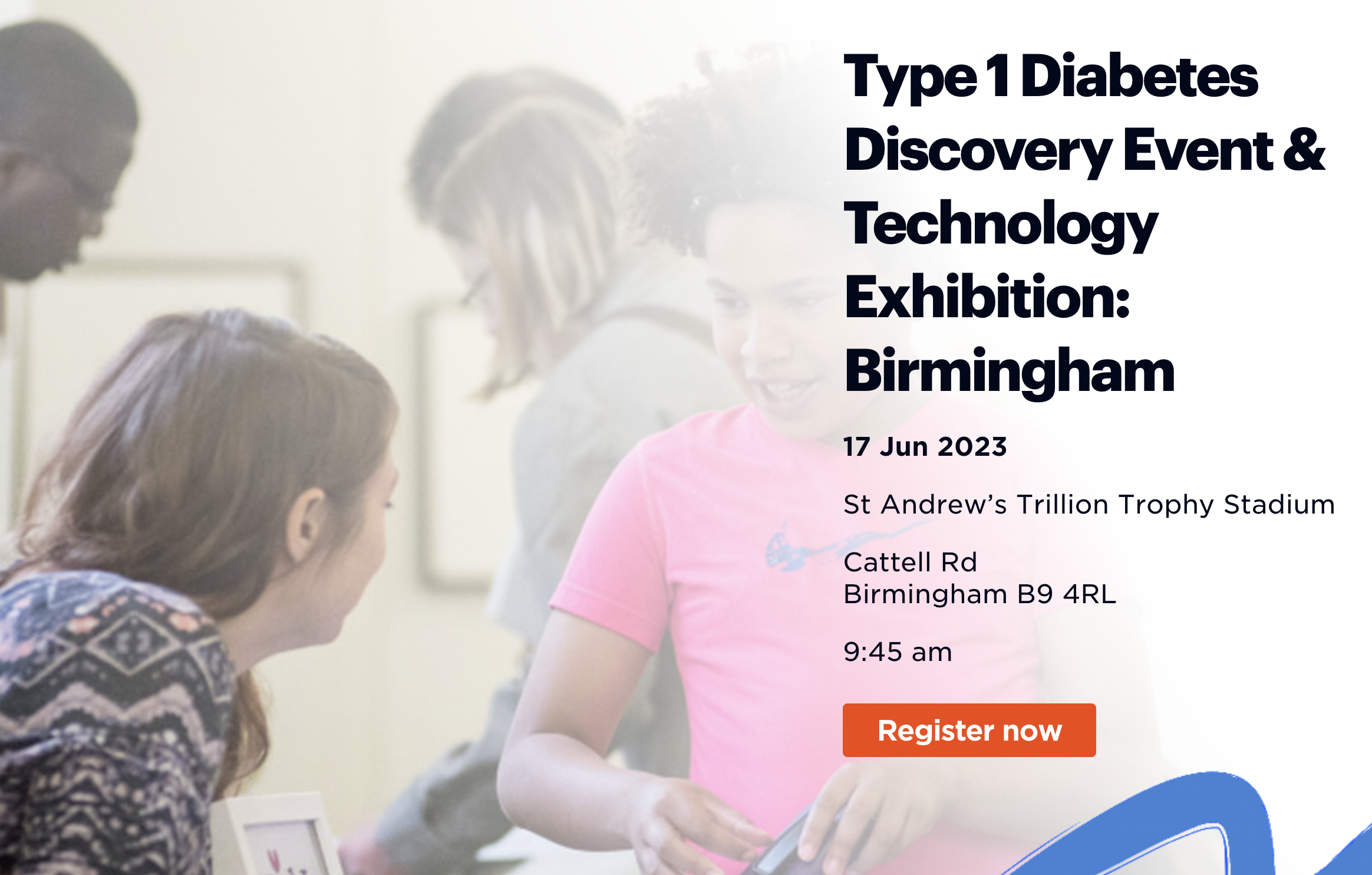 DigiBete at the JDRF Type 1 Diabetes Discovery Event & Technology Exhibition in Birmingham on the 17th June (This Saturday!)