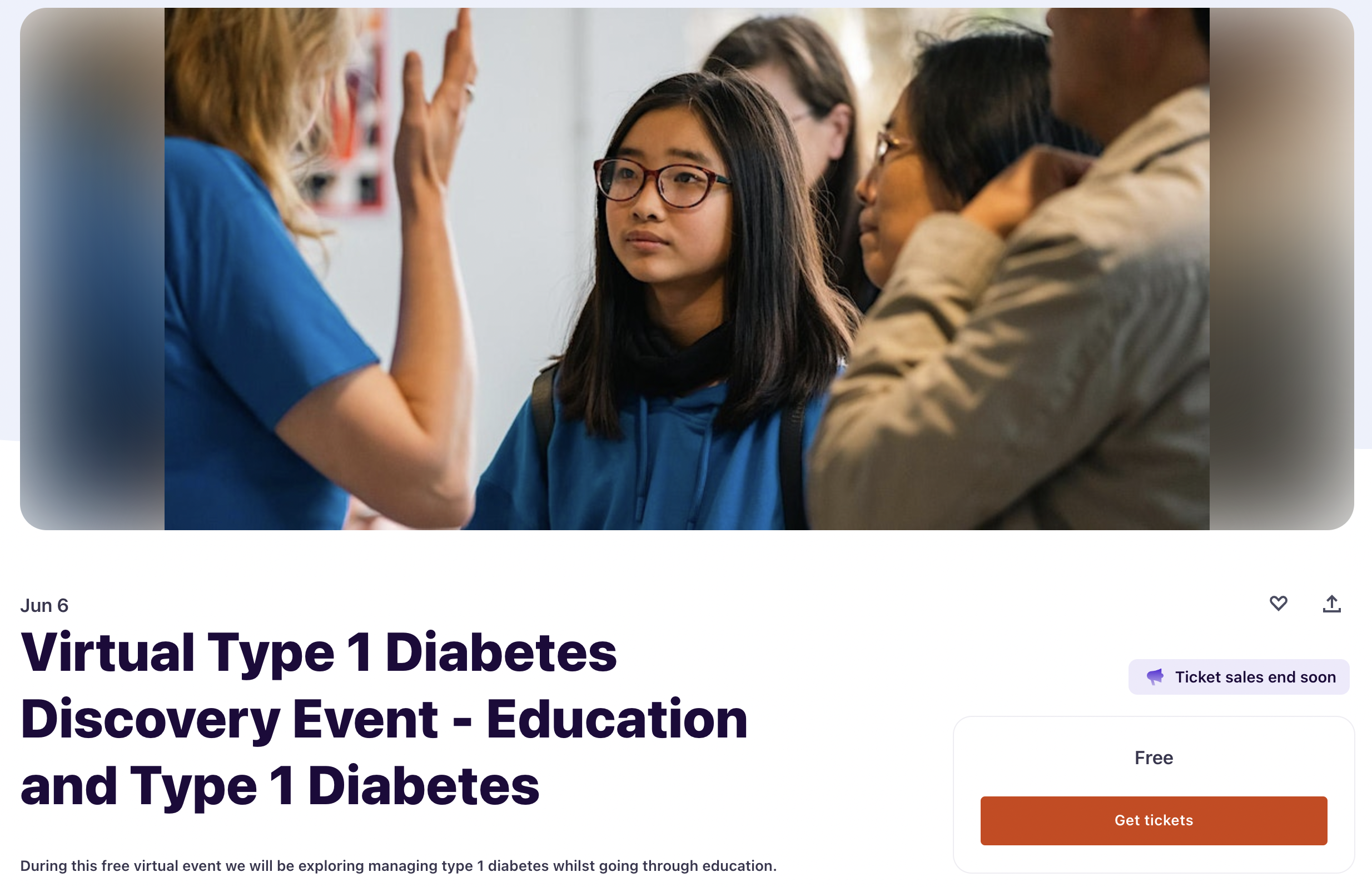 JDRF & DigiBete's Virtual Type 1 Diabetes Discovery Event - Tomorrow Evening