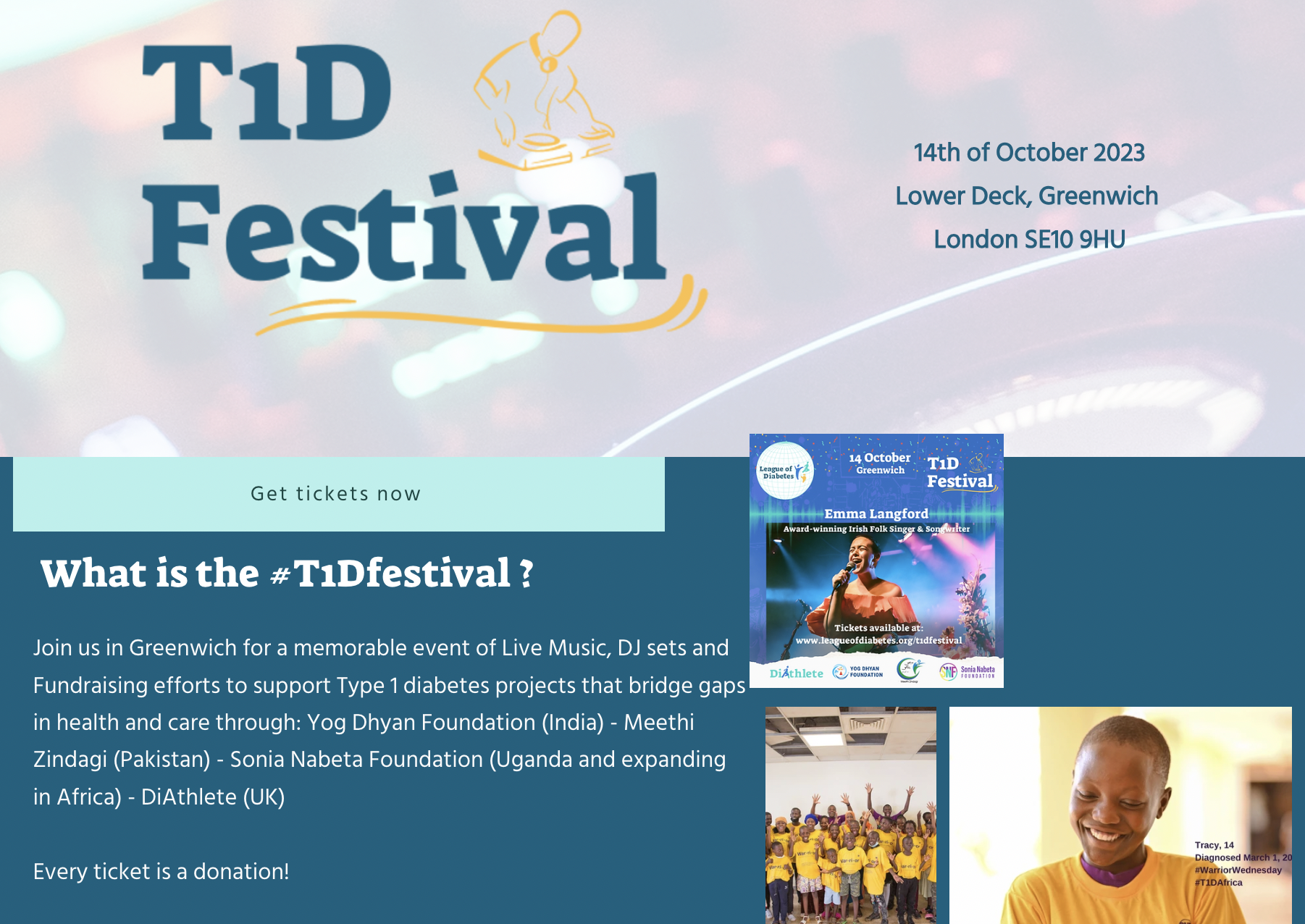 T1D Festival - 14th October